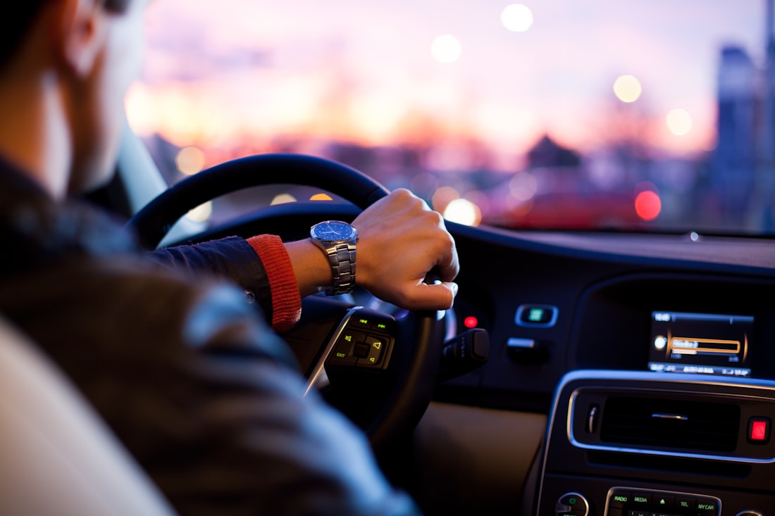 A car on the open road